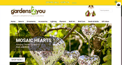 Desktop Screenshot of gardens2you.co.uk